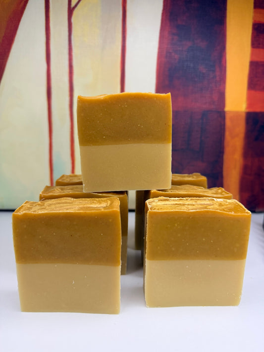"CHENATUREL” GOAT MILK TURMERIC WITH KOJIC SOAP made in Canada