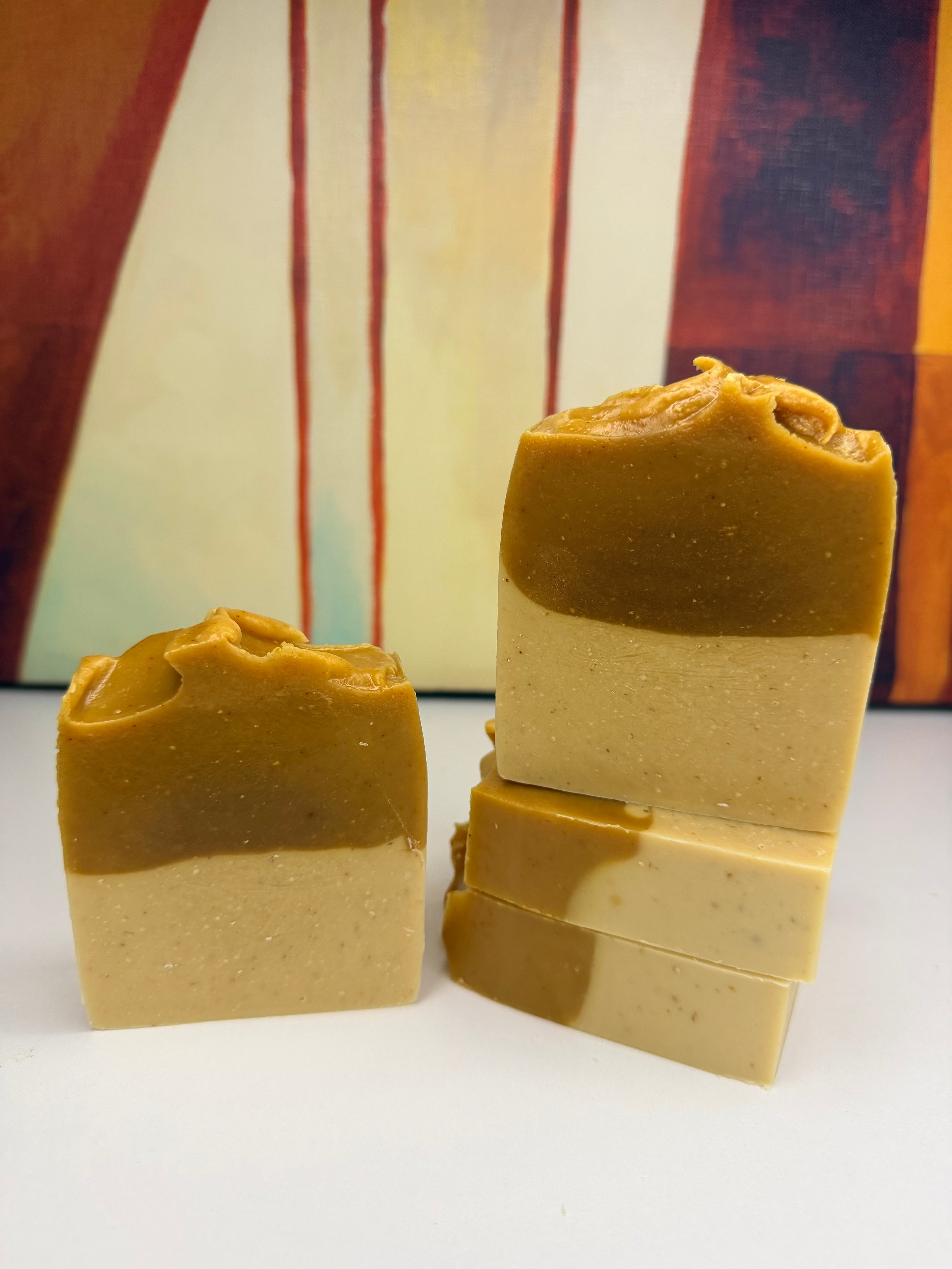 Goat Milk Turmeric with Kojic Oatmeal Soap