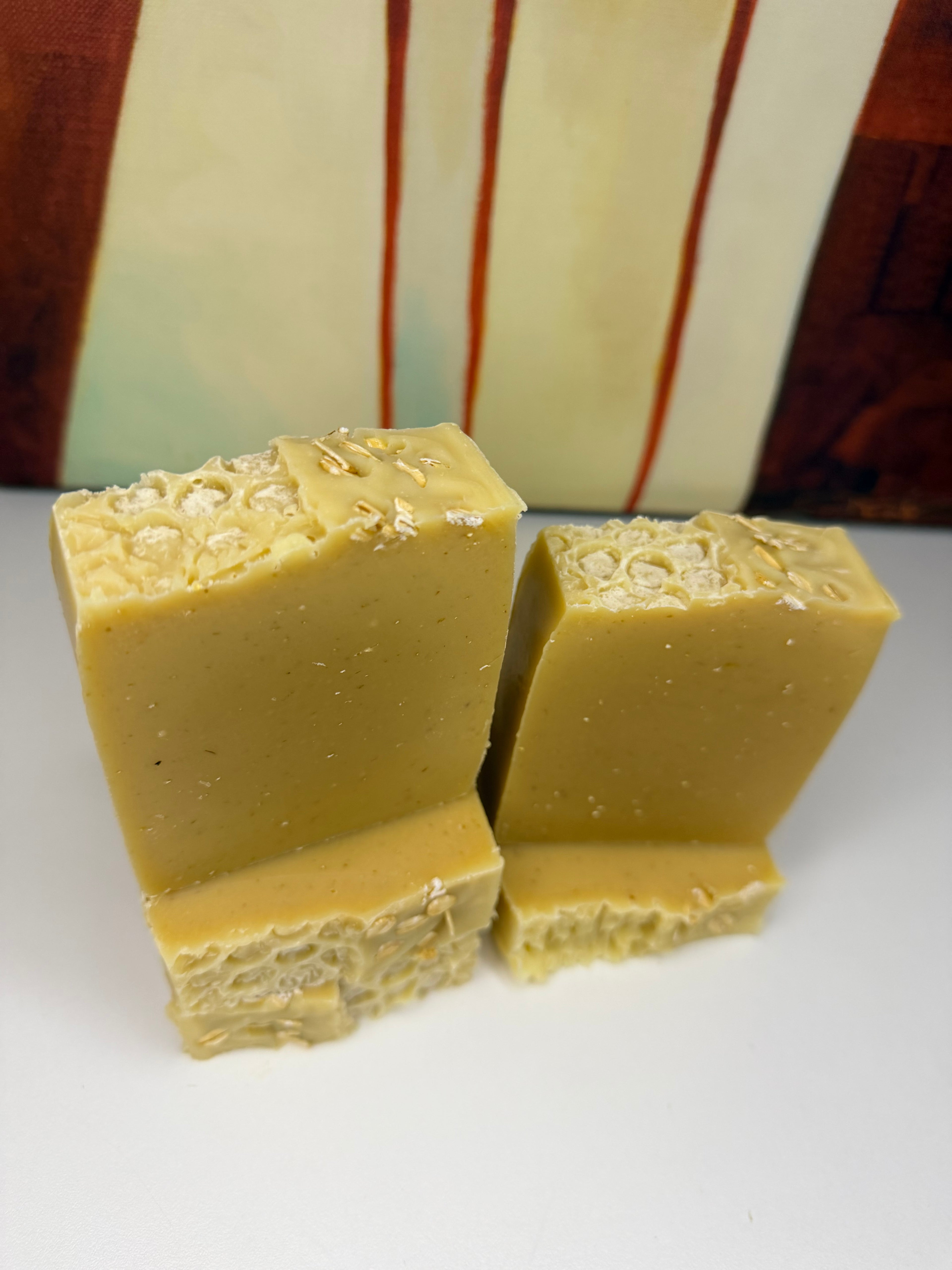 GOAT MILK HONEY OATMEAL SOAP