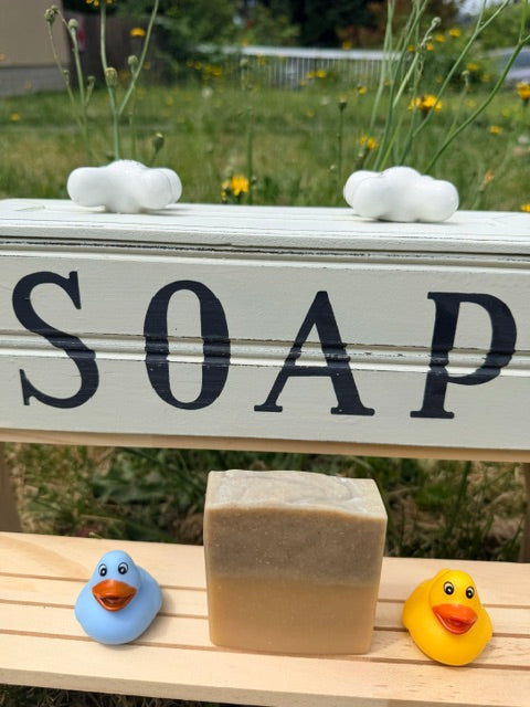 Goat Milk Nettle and Turmeric Soap