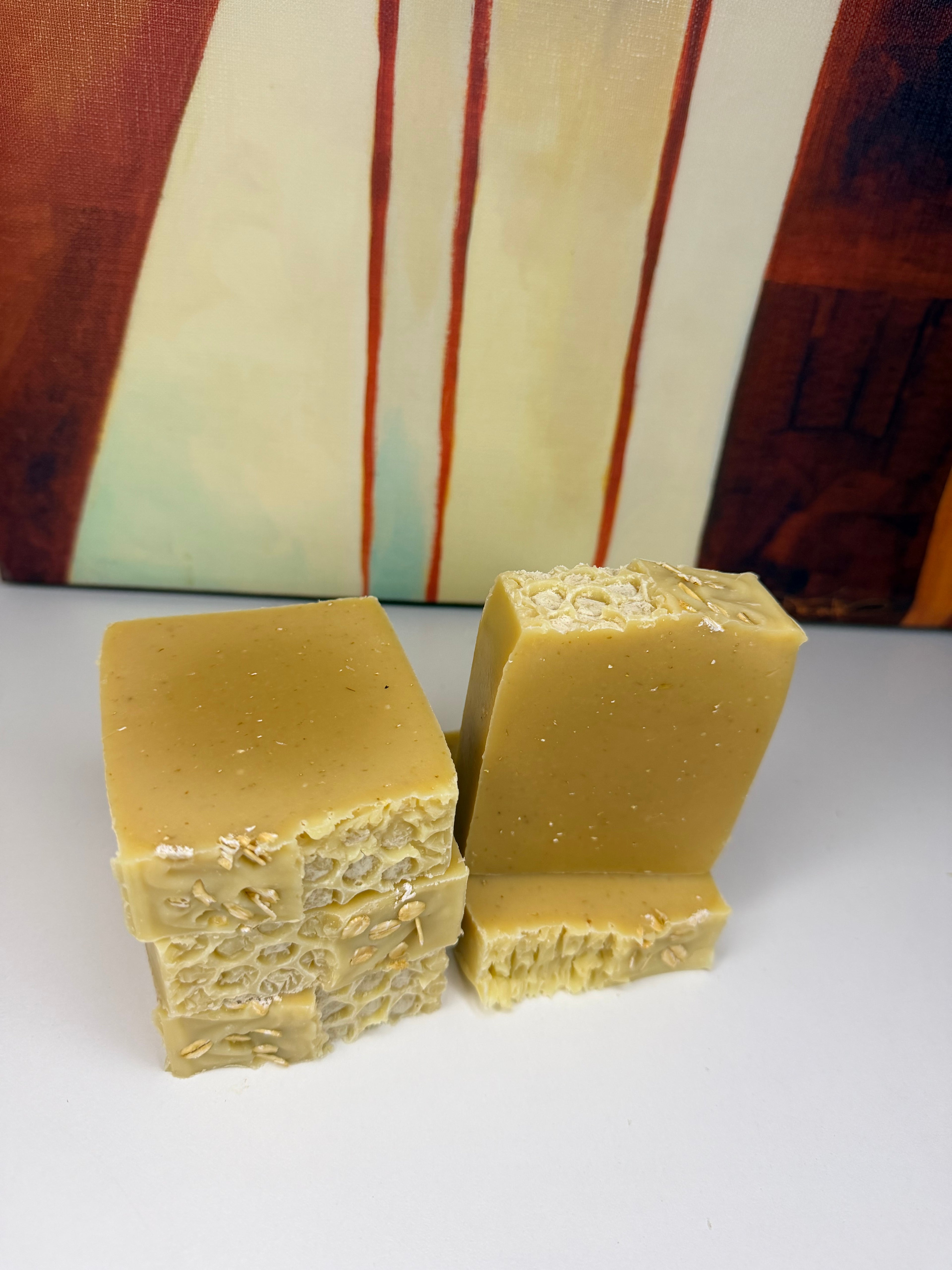 GOAT MILK HONEY OATMEAL SOAP