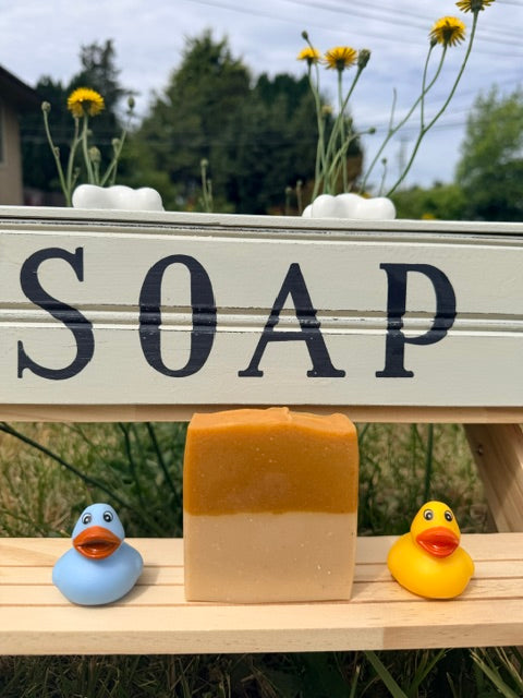Goat Milk Turmeric with Kojic Oatmeal Soap