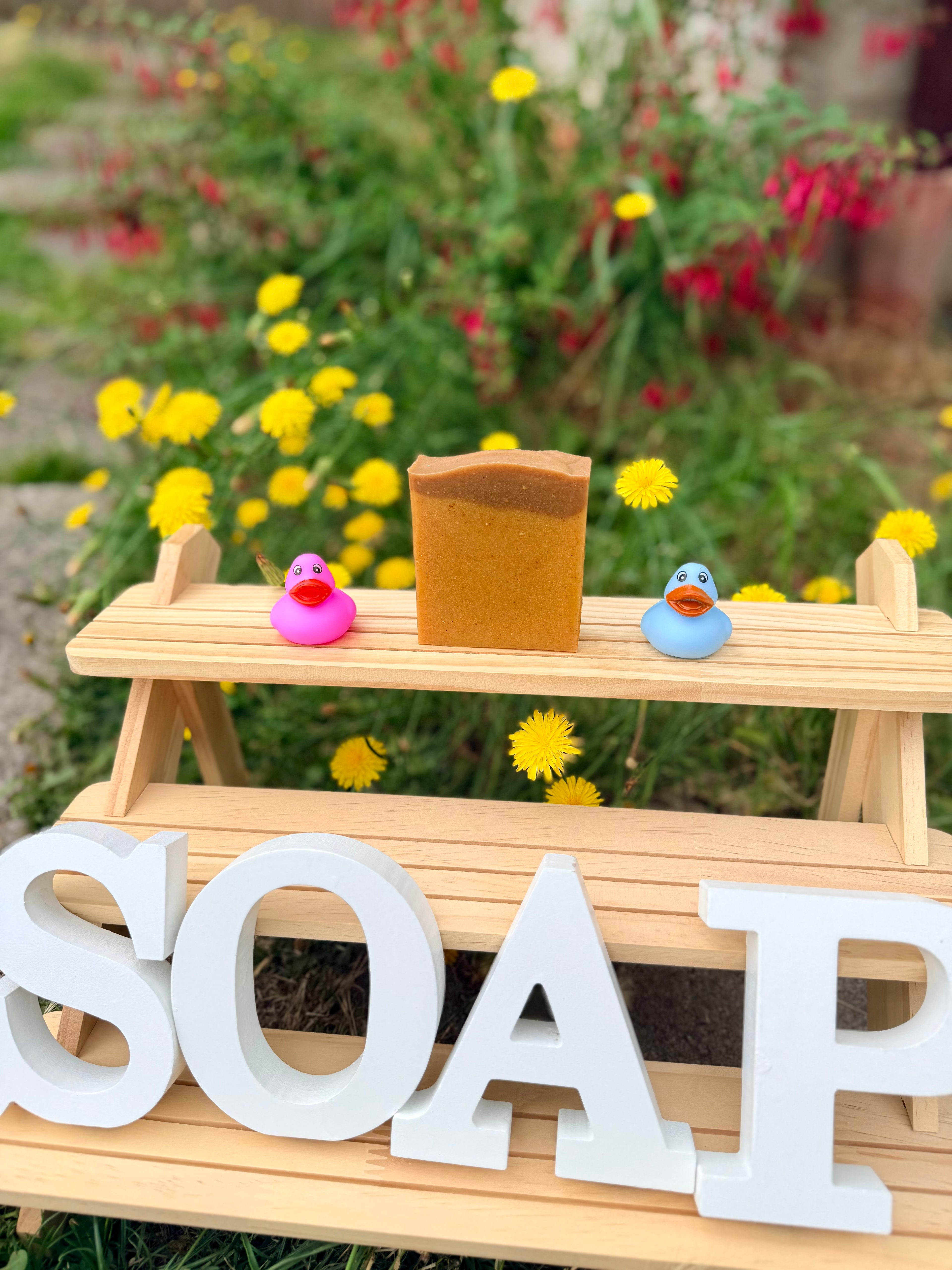 Goat Milk Turmeric With Licorice Soap (PRE-ORDER) Shipping Start Aug 28, 2026