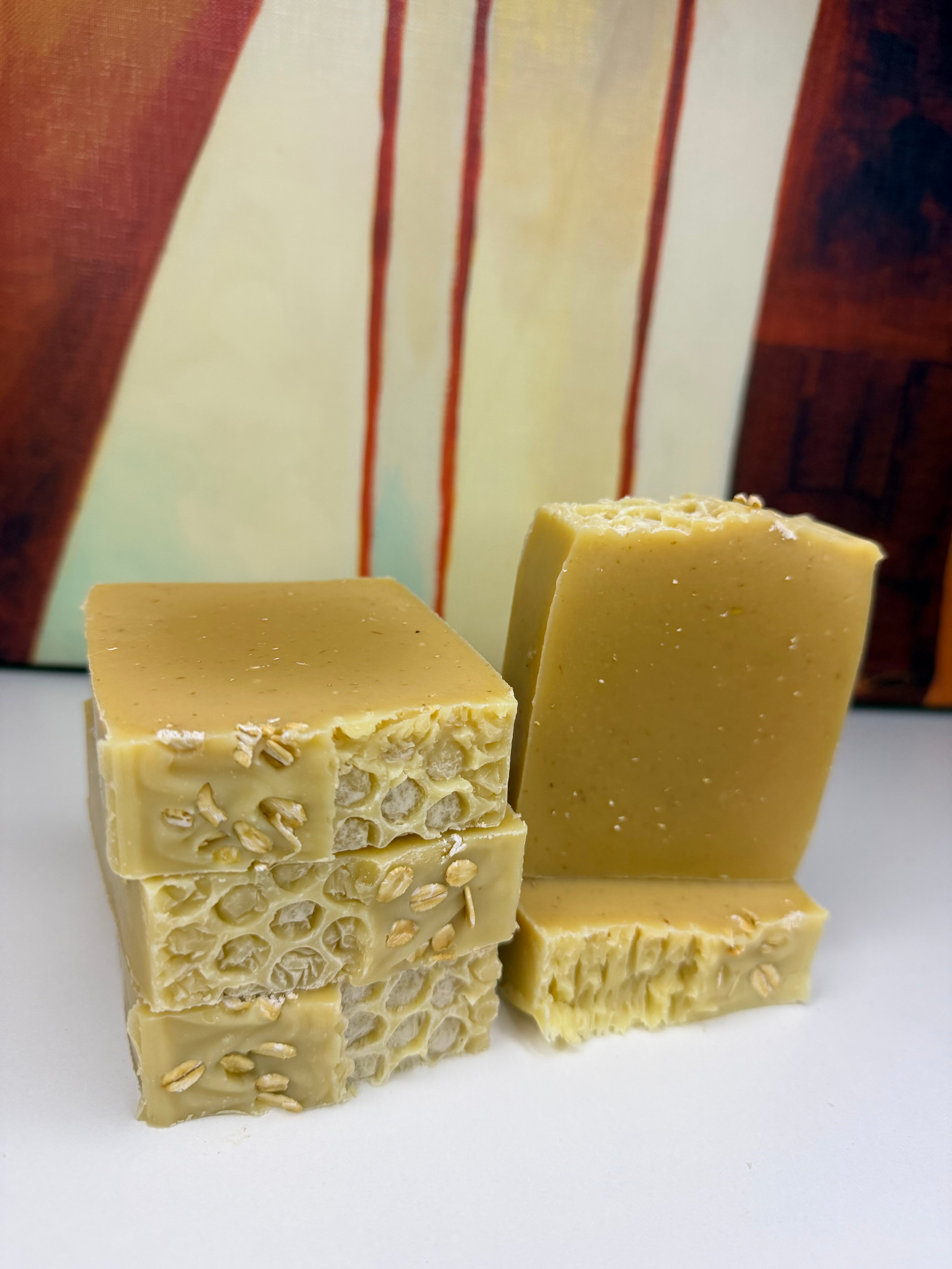 GOAT MILK HONEY OATMEAL SOAP