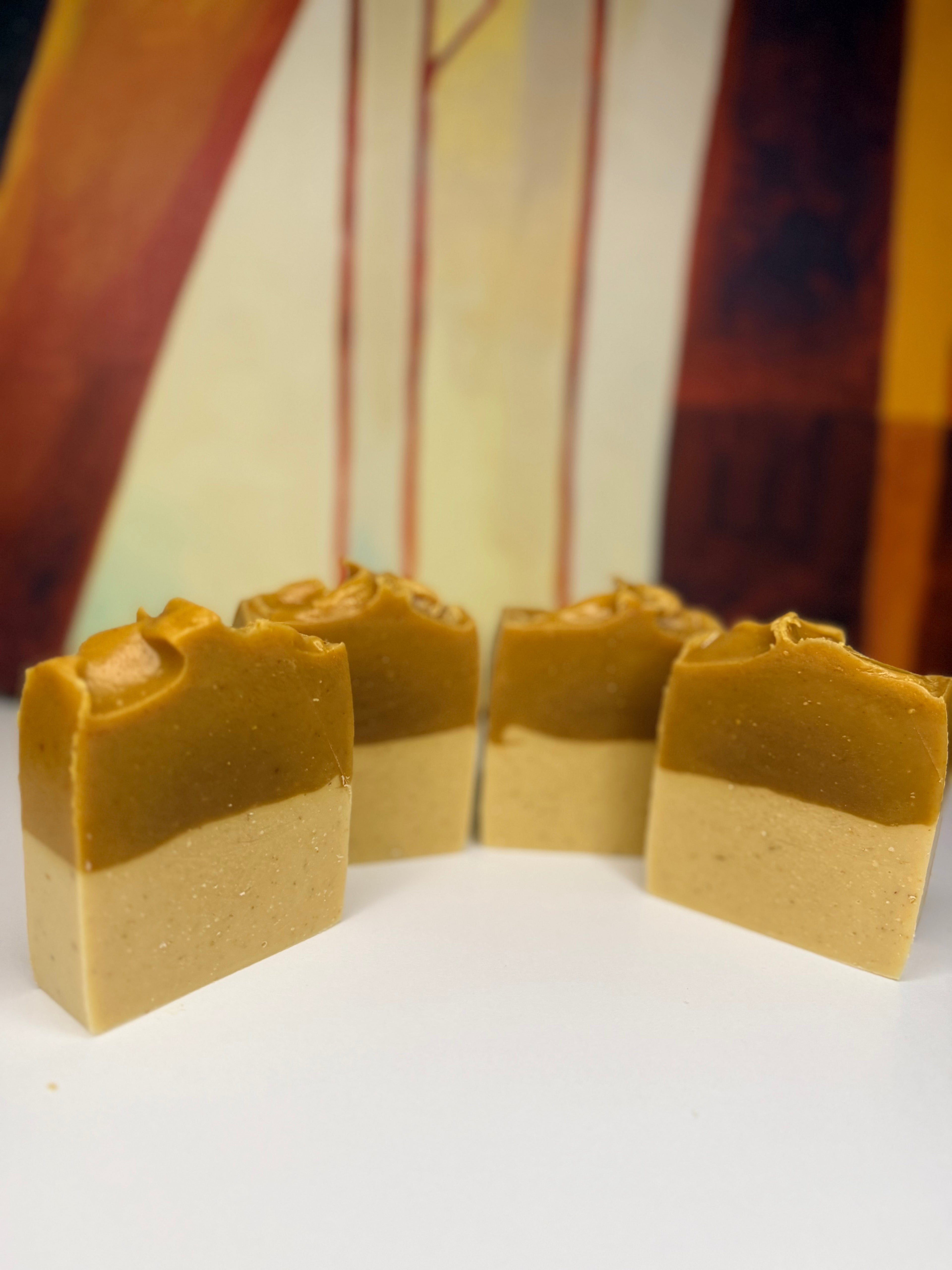 Goat Milk Turmeric with Kojic Oatmeal Soap