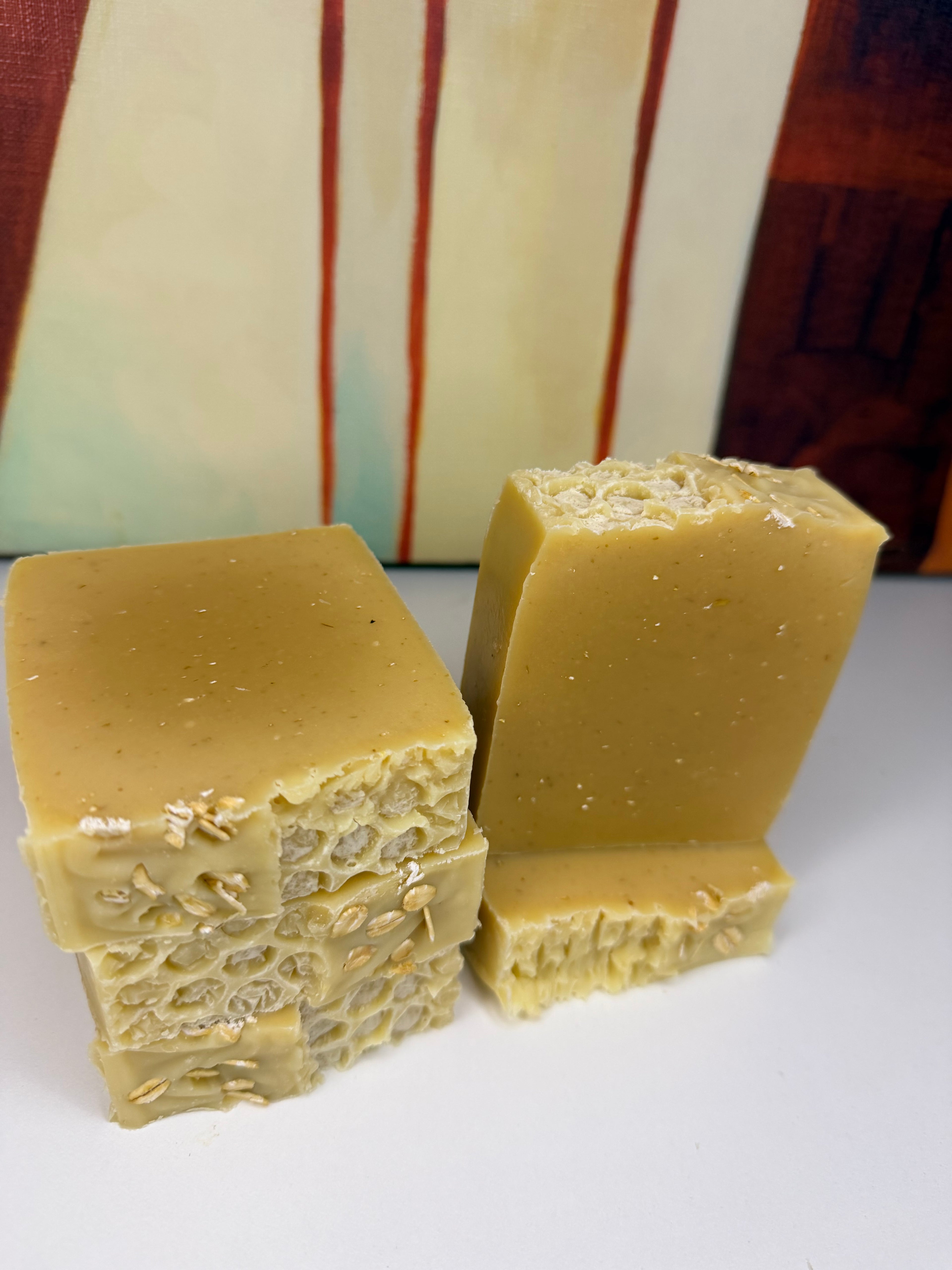 GOAT MILK HONEY OATMEAL SOAP